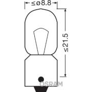 Слика 3 на сијалица за трепкачи и стоп светла OSRAM Original 3893-02B