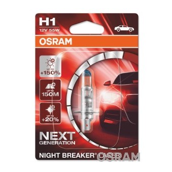 Слика на Сијалица за фарови и халогенки OSRAM NIGHT BREAKER® LASER next generation 64150NL-01B
