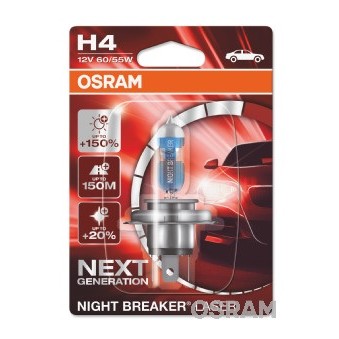 Слика на сијалица за фарови и халогенки OSRAM NIGHT BREAKER® LASER next generation 64193NL-01B за Daewoo Musso FJ 2.9 TD 4x4 - 120 коњи дизел