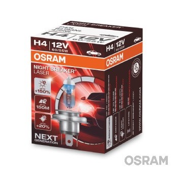 Слика на сијалица за фарови и халогенки OSRAM NIGHT BREAKER® LASER next generation 64193NL за Fiat Cinquecento 170 0.9 (170AB) - 41 коњи бензин