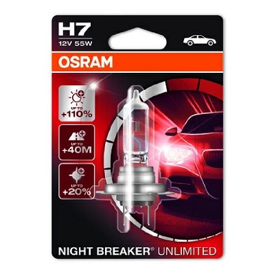 Слика на сијалица за фарови и халогенки OSRAM NIGHT BREAKER UNLIMITED 64210NBU-01B за BMW 3 Sedan E46 316 i - 115 коњи бензин