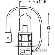 Слика 3 на сијалица за фарови и халогенки OSRAM Original 64151-01B