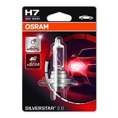 Слика на сијалица за фарови и халогенки OSRAM SILVERSTAR 2.0 64210SV2-01B за Audi A3 (8P1) 2.0 TDI 16V - 140 коњи дизел