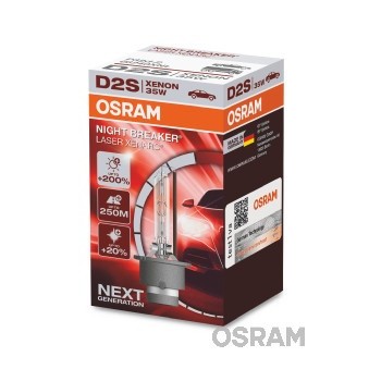 Слика на сијалица за фарови и халогенки OSRAM XENARC® NIGHT BREAKER® LASER 66240XNL за Nissan GT-R (R35) 3.8 V6 - 486 коњи бензин
