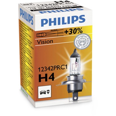 Слика на сијалица за фарови и халогенки PHILIPS Vision 12342PRC1 за Lotus Esprit S4 (082) 3.5 V8 32V Turbo - 354 коњи бензин