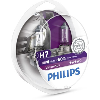 Слика на сијалица за фарови и халогенки PHILIPS VisionPlus 12972VPS2 за Mercedes C-class Estate (s203) C 180 Kompressor (203.246) - 143 коњи бензин