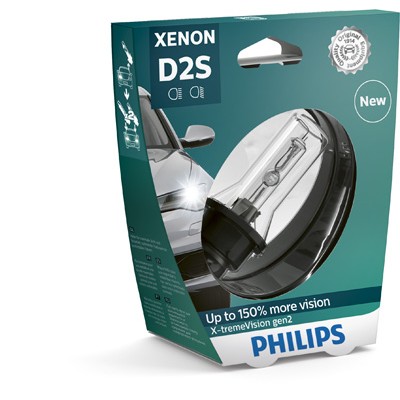 Слика на сијалица за фарови и халогенки PHILIPS Xenon X-tremeVision gen2 85122XV2S1 за Audi A3 (8P1) 2.0 TDI 16V - 140 коњи дизел