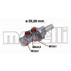 Слика на Сопирачка пумпа METELLI 05-0686 за Fiat Sedici 2.0 D Multijet - 135 коњи дизел