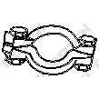 Слика на Стега за издувен систем BOSAL 254-930 за Mini Clubman (R55) Estate Cooper D - 109 коњи дизел