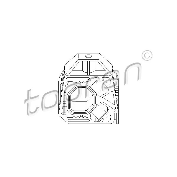 Слика на Тампон за радиатор TOPRAN 112 410 за VW EOS (1F7,1F8) 1.6 FSI - 115 коњи бензин