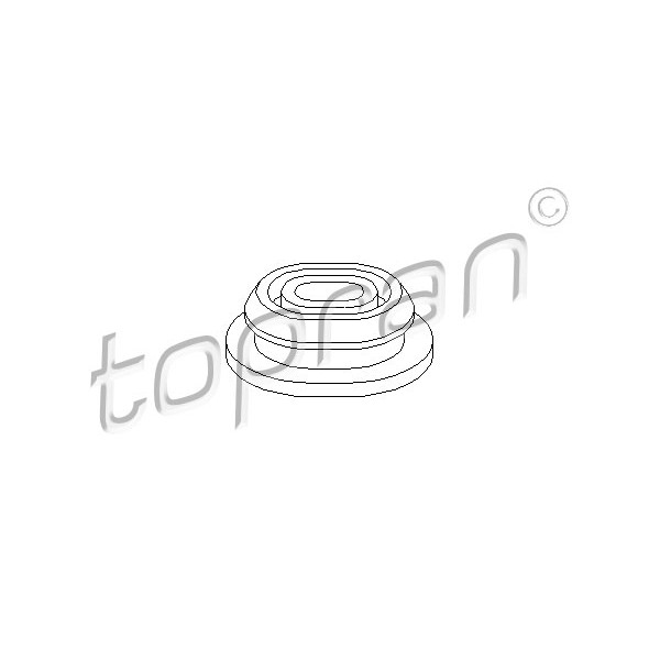 Слика на Тампон за радиатор TOPRAN 112 412 за Audi Q2 (GAB) 1.0 TFSI - 115 коњи бензин