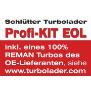 Слика 1 на турбина, полнење со воздух SCHLÜTTER TURBOLADER PROFI PLUS - with new org. BorgWarner Turbocharger 166-09355EOL