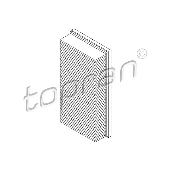 Слика на филтер за воздух TOPRAN 720 957 за Lancia Phedra (179) 2.0 JTD (179AXB1A) - 109 коњи дизел