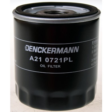 Слика на Филтер за масло DENCKERMANN A210721PL за CHEVROLET CAPTIVA C100,C140 3.6 4WD - 261 коњи Бензин/Етанол