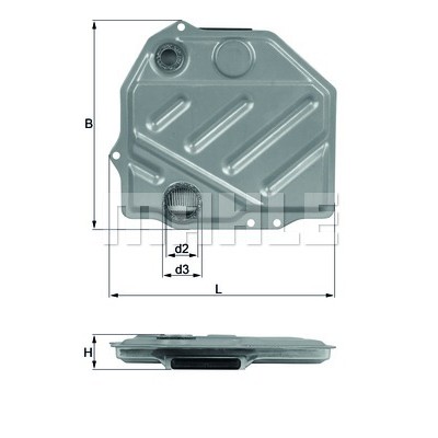 Слика на Хидрауличен филтер за автоматски менувач MAHLE HX 48 за Mercedes SL (r129) 320 (129.063) - 231 коњи бензин