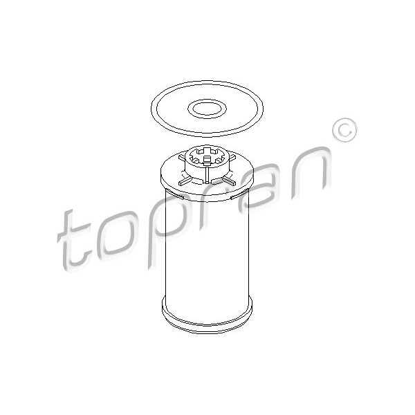 Слика на Хидрауличен филтер за автоматски менувач TOPRAN 113 241 за VW Beetle (9C1,1C1) 1.4 - 75 коњи бензин