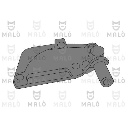 Слика на цевковод за разладна течност MALO 116183 за Alfa Romeo 155 (167) Sedan 2.0 T.S. 16V (167.A2G) - 150 коњи бензин
