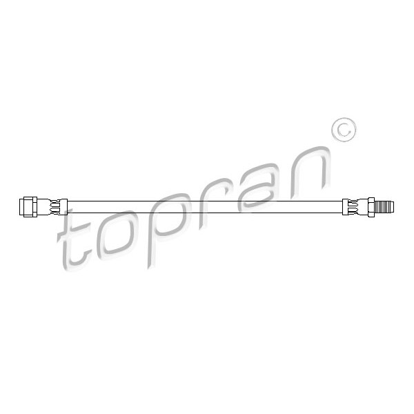 Слика на црево за кочница TOPRAN 400 426 за Mercedes C-class Estate (s203) C 240 (203.261) - 170 коњи бензин