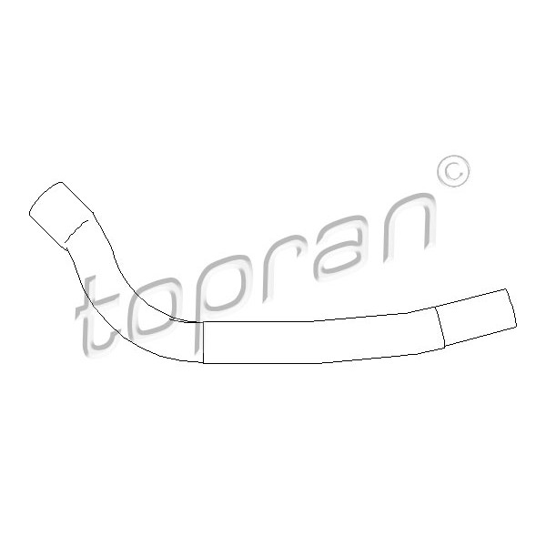 Слика на црево на ладник TOPRAN 501 577 за Mini Convertible (R52) Cooper - 116 коњи бензин