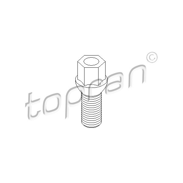 Слика на штраф на тркалото TOPRAN 111 477 за Audi A2 (8Z0) 1.6 FSI - 110 коњи бензин