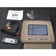 Слика  на 7inch DVD плеер в подглавник с USB и безжичен джойстик за видеоигри - бежов AP HR6604BEIG