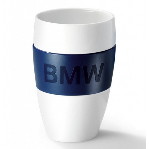 Слика на BMW Coffee Mug white/dark blue BMW OE 80222156342 за  Alfa Romeo 155 (167) Sedan 1.6 16V T.S. - 120 kоњи бензин