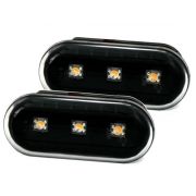 Слика на LED жмигавци за калник VW / FORD / SEAT - црни AP SV04LB