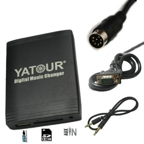 Слика на USB / MP3 audio interface со Bluetooth* за VOLVO S40, S60, S80, V40, V70, C70, XC70 AP DCVOLHU