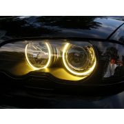 Слика  на Ангелски Очи CCFL за BMW Е30 / E34 - Жълт цвят AP CCFLE34Y