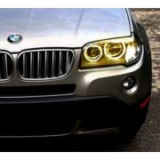 Слика на Ангелски Очи CCFL за BMW X3 E83 (2004-2007) - Жълт цвят AP CCFLX3Y