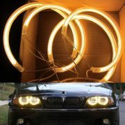 Слика на Ангелски Очи CCFL за BMW Е36 / E38 / E39 - Жълт цвят AP CCFLE36WY