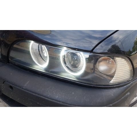 Слика на Ангелски Очи диодни за BMW E39 OEM (2000-2003) с фабрични ангелски очи - с 80 диода AP LEDE39L80