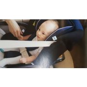 Слика  на Бебешко столче за кола с дръжка Junior - Bambini - лилав цвят AP 44450024