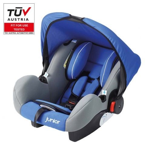 Слика на Бебешко столче за кола с дръжка Junior - Bambini - плава боја AP 44450005