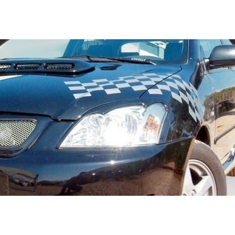 Слика на Веги за фаровите за Тойода Корoла (2002+) - црни AP FR0074 за  Toyota Picnic (XM10) 2.0 16V (SXM10_) - 128 kоњи бензин