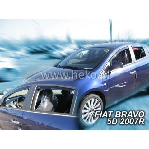 Слика на Ветробрани за FIAT BRAVO (2007-2009) 5 врати - 4бр. предни и задни Heko 15165