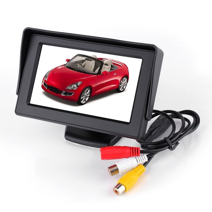 Слика на Во боја LCD дисплеј 4,5inch за камера за задно гледање AP TFT35 за  Citroen AX Hatchback ZA 14 - 85 kоњи бензин