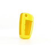 Слика  на Жълт пластмасов калъф за ключ за Audi AP KC201