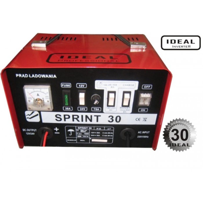 Слика на Зарядно устройство за акумулатор IDEAL SPRINT 30 за  Alfa Romeo 155 (167) Sedan 2.5 V6 (167.A1) - 165 kоњи бензин