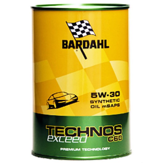 Слика на Моторно масло Bardahl TECHNOS EXCEED C60 5W30 C3 1L BAR-322040 за  Alfa Romeo MITO (955) 1.4 - 120 kоњи бензин