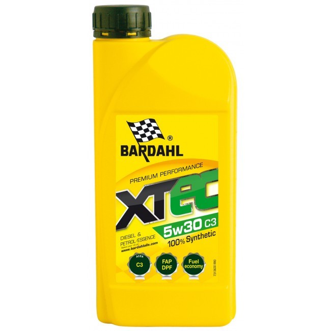 Слика на Моторно масло Bardahl XTEC 5W30 C3 1L BAR-36301 за  MG ZR 105 - 103 kоњи бензин