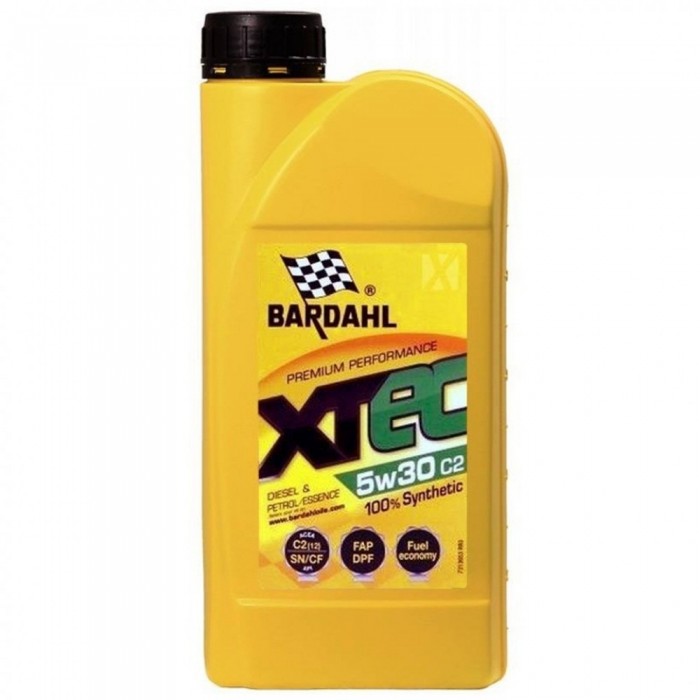 Слика на Моторно масло Bardahl XTEC 5W40 C2/C4 1L BAR-36341 за  MG MGF (RD) 1.8 i VVC - 146 kоњи бензин