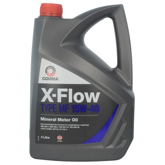 Слика на Моторно масло COMMA X-FLOW MF 15W40 MIN. 4L за  BMW 5 GT F07 550 i - 408 kоњи бензин