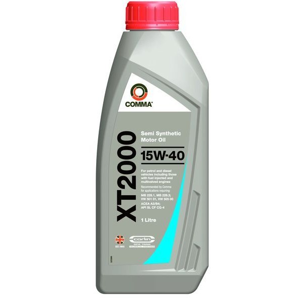 Слика на Моторно масло COMMA XT2000 15W40 1L за  MG ZR 105 - 103 kоњи бензин