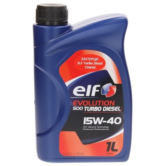 Слика на Моторно масло ELF EVO 500 TD 15W40 1L за  BMW 5 GT F07 550 i - 408 kоњи бензин