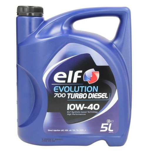Слика на Моторно масло ELF EVO 700 TD 10W40 5L за  BMW 5 GT F07 550 i - 408 kоњи бензин