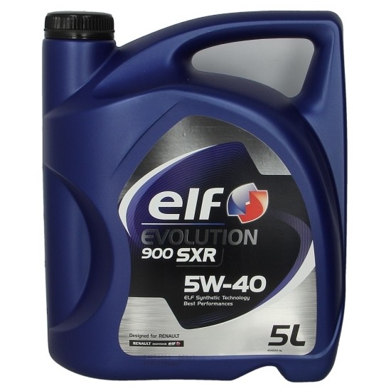 Слика на Моторно масло ELF EVO 900 SXR 5W40 5L за  Lotus Esprit S4 (082) 2.0 GT3 - 243 kоњи бензин