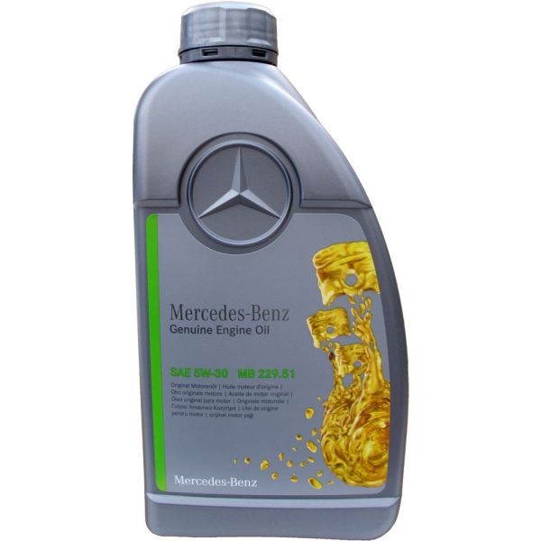 Слика на Моторно масло Mercedes 5w30 1L 000989970101