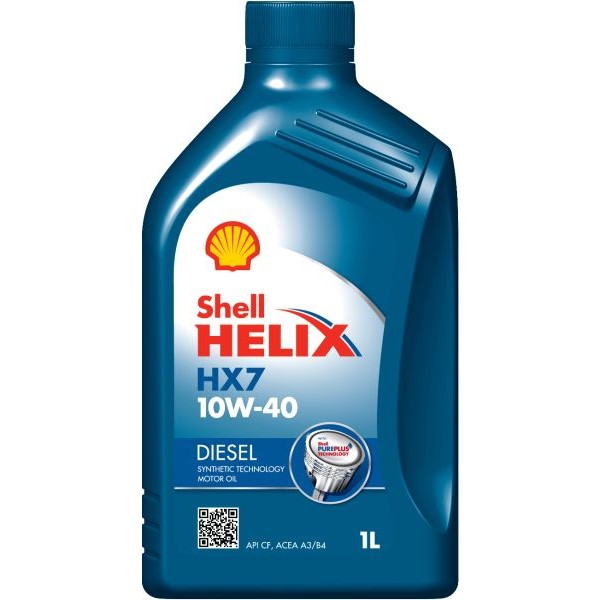 Слика на Моторно масло SHELL HELIX D HX7 10W40 1L за  MG ZR 105 - 103 kоњи бензин
