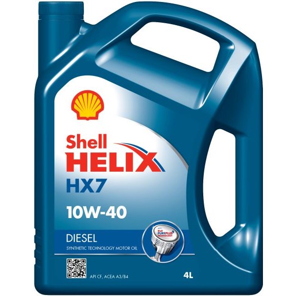 Слика на Моторно масло SHELL HELIX D HX7 10W40 4L за  BMW 5 GT F07 550 i - 408 kоњи бензин
